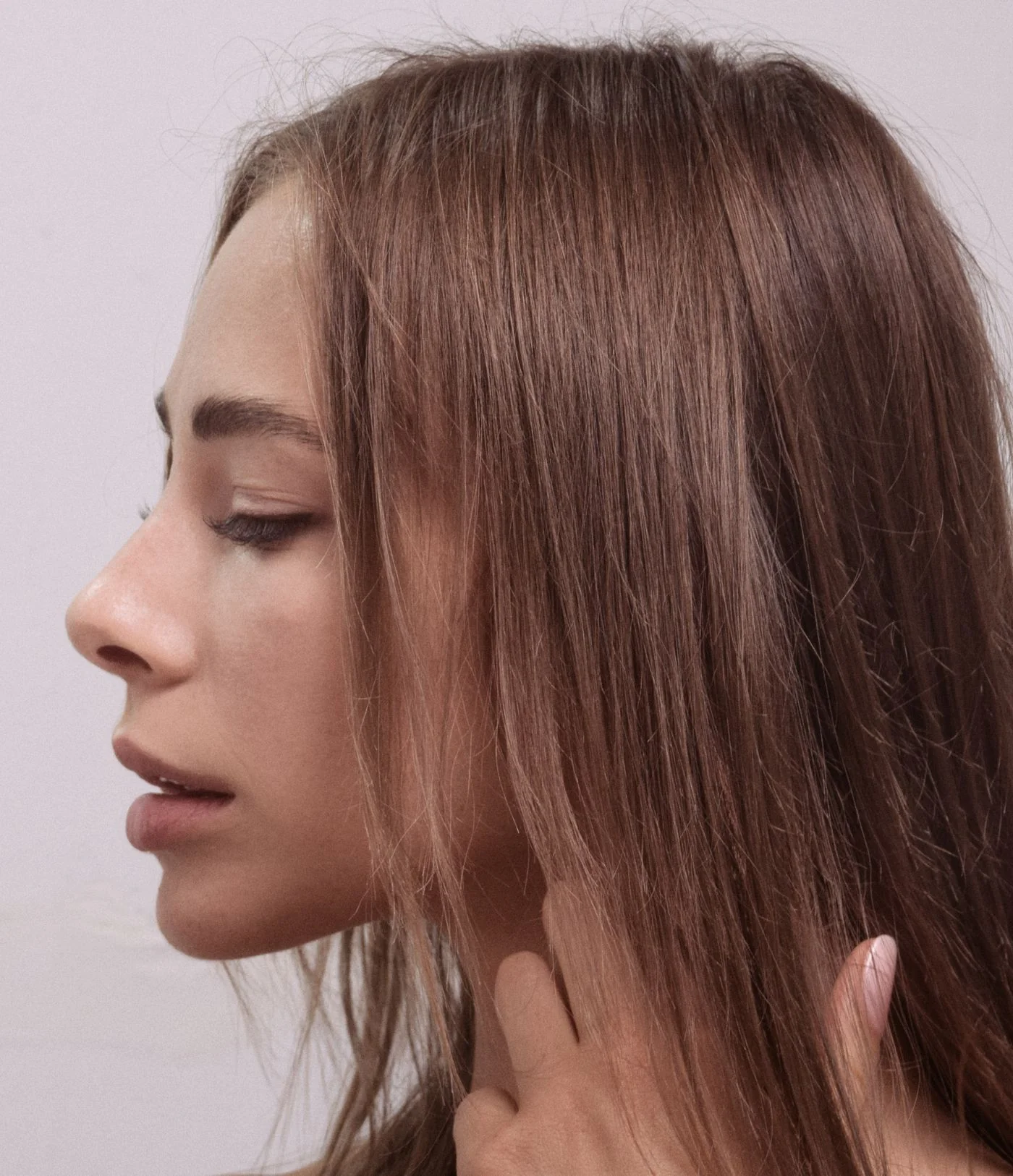 Editorial profile portrait with natural facial detail